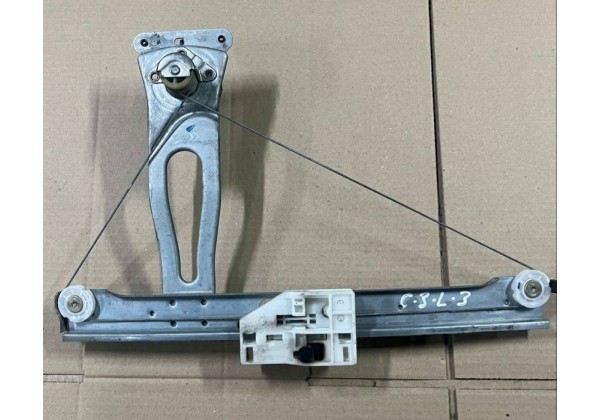 Склопідйомник задньої лівої дверки механічний Citroen C3, 02-09, 9639817480