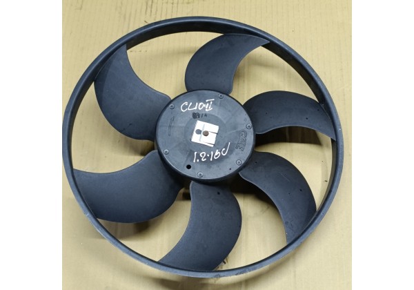 Вентилятор охолодження радіатора Рено Кліо 2, Канго, 7701070217, пробіг на авто 22т.км.