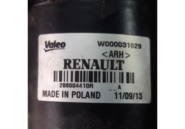Трапеція передніх двірників з моторчиком Renault Logan 2  Sandero 2, 288004410R, ЗЛОМАНЕ ОДНЕ КРІПЛЕННЯ!
