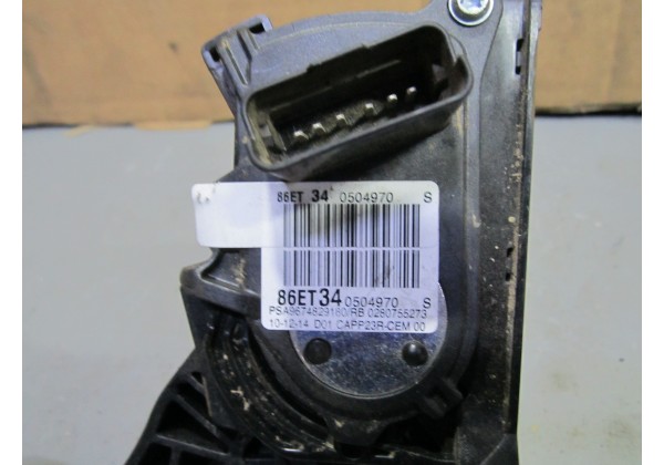Педаль газу Peugeot, 9674829180,0280755273
