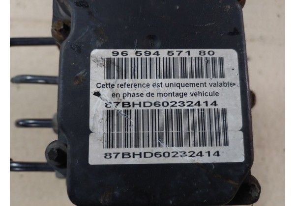 Блок ABS Peugeot 307, Citroen C4, 1.6 HDi, 0265231486, 9649988280, 0265800395, 9659457180, 87BHD60232414