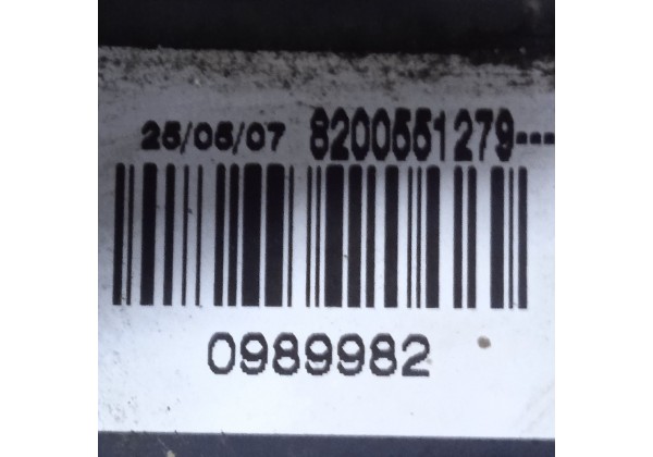 Кріплення запасного колеса Renault Clio 3, розібране, 8200551279