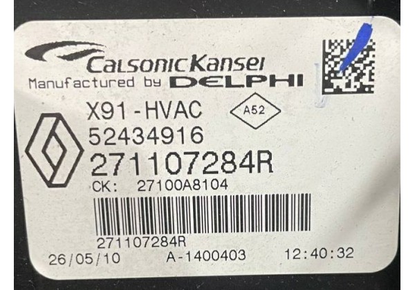 Корпус пічки Renault Laguna 3, 271107284R