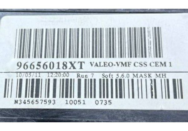Підрульовий перемикач світла, омивачів, передач Citroen C4 Picasso, Grand Picasso, 06-13, 96656018XT, 6242N6, 96481641XT
