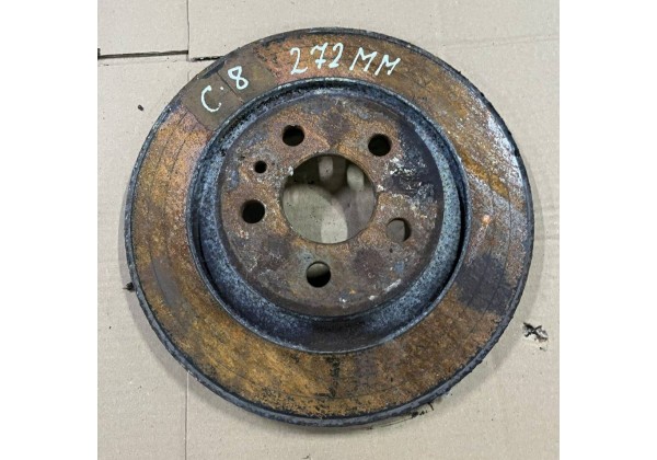 Гальмівний диск задній Citroen C8, Peugeot 807, D-272мм, 4249C0, 4246P4, 4246P3, 9464222687