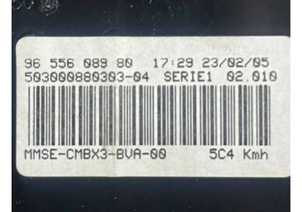 Панель приладів Citroen C5 04-08, 2.2 HDi, 9655608980
