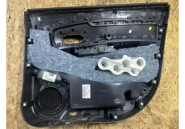 Обшивка передньої лівої дверки Renault Scenic 3, шкіра, 809010533R