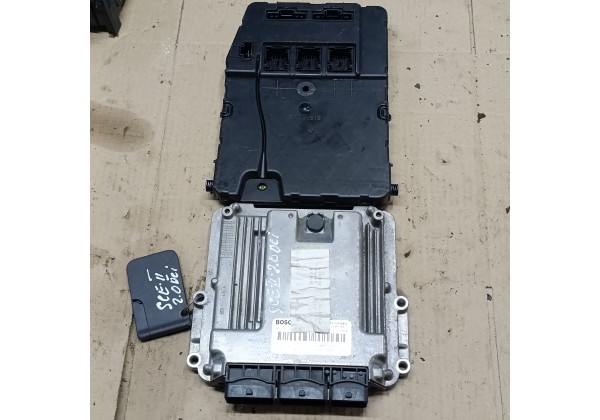 Комп'ютер, комплект запалювання Рено Меган 2, Сценік 2 для 2.0 дці, 0281014351,8200688494,1039S14471,8200780021,U118400260