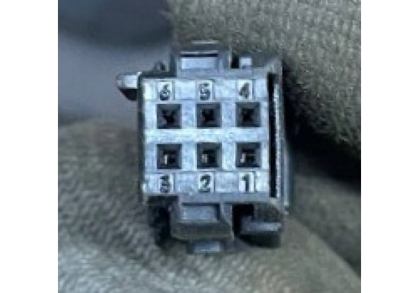 Дзеркало зовнішнє ліве електричне Peugeot 3008, 5008, 09-16, 6 pin, 8153ZT, 96838709XT