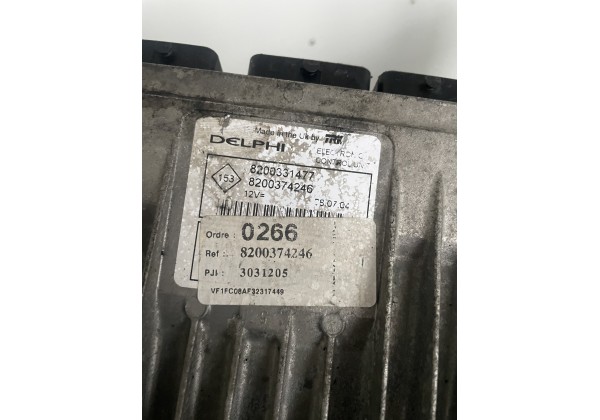Блок керування двигуном (компʼютер) Renault Kangoo I, EU3, 8200331477, 8200374246