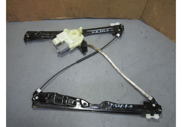 Склопідйомник передньої правої дверки електричний Peugeot 308, (T9), 9678189780