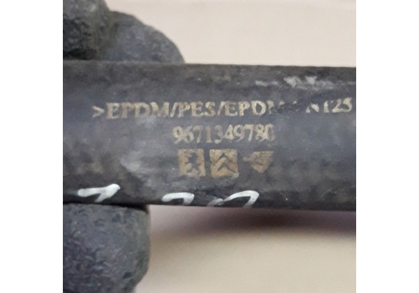 Патрубок системи охолодження Peugeot 208, 2008, Citroen C3, C4, 1.2 VTi, 9671349780