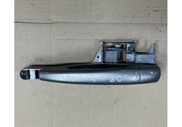 Ручка зовнішня лівої задньої дверки Peugeot 308, T7, 07-13, 9101GH, 910958