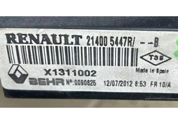 Радіатор системи охолодження Renault Master 3, 2.3 DCi, 214107695R, 214107641R, 214005447R, 2140000Q2F, 2140000Q2B