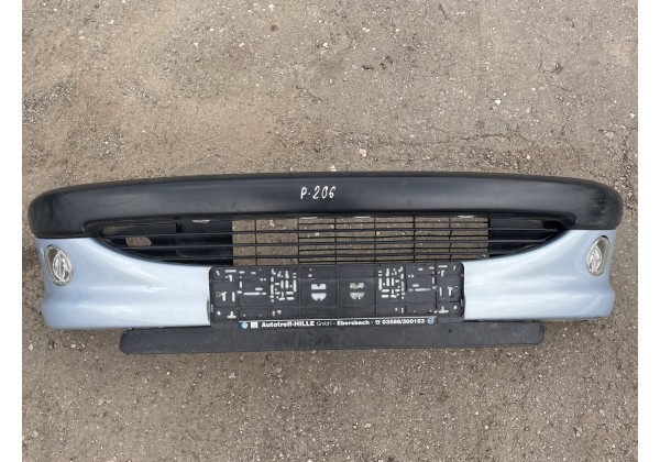 Бампер передній Peugeot 206 2002-