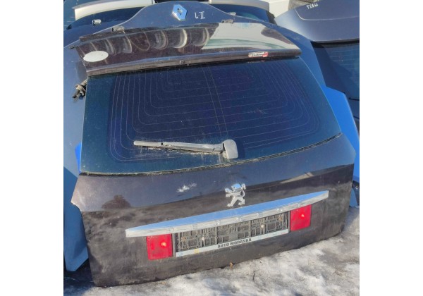 Кришка багажника Пежо 407 SW ,гола , зі склом