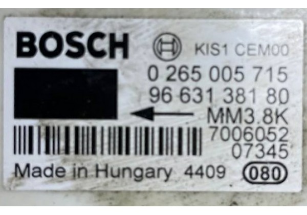 Датчик ESP, датчик курсової стійкості Citroen C4 Picasso, Grand Picasso, 9663138180, 0265005715