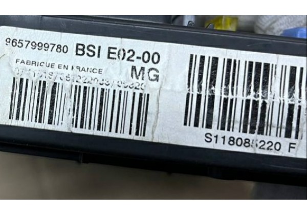 Комплект запалювання, ЕБУ, комп'ютер Peugeot 206, 1.6 16V, 0261208901, 9662560580, 9652552380, 9657999780, S118085220 F