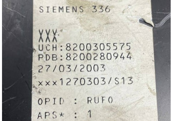 Комплект запалювання, ЕБУ, комп'ютер, Renault Megane 2, Scenic 2, 1.6 16V, 8200298463, 8200298457, 8200305575, 8200280944