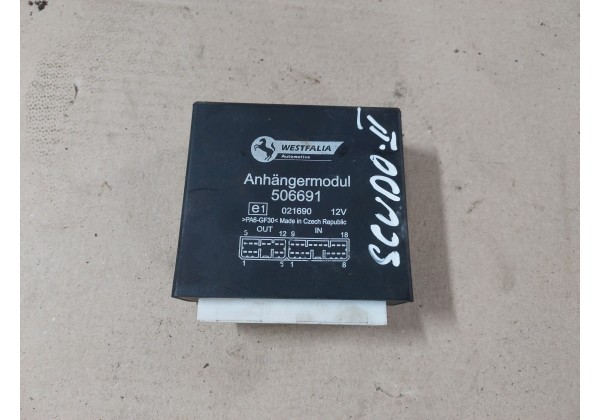 Реле фаркопа Citroen Jumpy 2, Peugeot Expert 2, Fiat Scudo 2, 506691