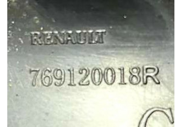 Декоративна накладка передньої лівої стійки внутрішня Renault Megane 3, кабріолет, 769120018R