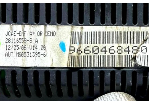 Інформаційний дисплей Peugeot 307, 9660468480