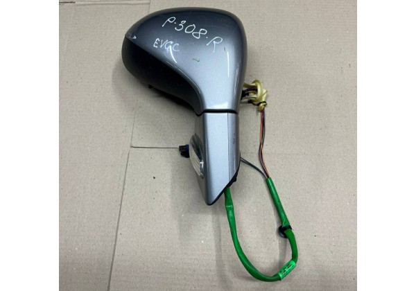 Дзеркало праве Peugeot 308, T7, 07-13, 8 pin, код фарби EVGC, 8153NC, 12503410 M5