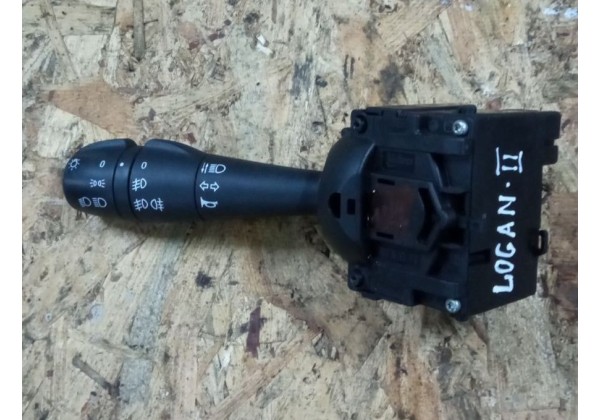 Підрульовий перемикач світла фар, поворотів Renault Duster, Dokker, Lodgy, Logan 2, Sandero 2, 255401301R, 255400337R