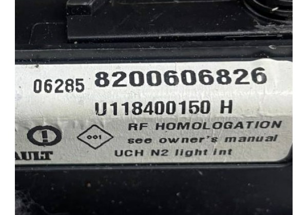 Комплект запалювання, ЕБУ, комп'ютер, Renault Megane 2, Scenic 2, 1.9 DCi, 0281013366, 8200601334, 8200631560, 8200606826, U118400150 H