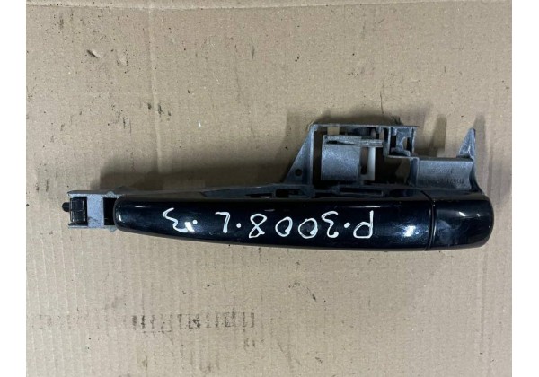 Ручка зовнішня задньої лівої дверки Citroen C3, Peugeot 3008, 5008, 09-16