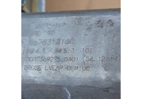 Склопідйомник задньої правої дверки електричний Peugeot 308, Т9, SW, 9678310180, 0007369275, 122423