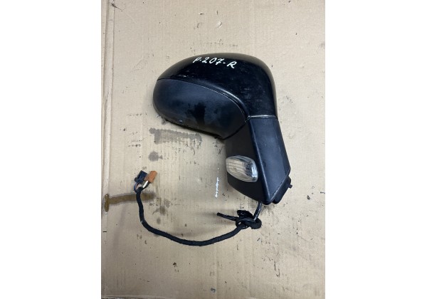 Дзеркало праве Peugeot 207, 06-12, 5+4 контактів, 8149ZH, 96806501XT