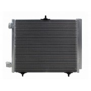 Радіатор кондиціонера Citroen C2, C3, C4, Peugeot 207, 208, 6455JF, 6455EL, 9653035980, 6455CZ, 6455ET, 6455AL, 9680713180, 9683036480, 9635759880, 6455HA, 6455HH
