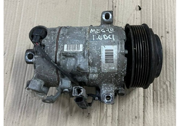 Компресор кондиціонера Renault Megane III, Scenic III 1.2, 1.4 Tce, 1.6 DCi, 8200958328, 926005211R, 6SBL14C