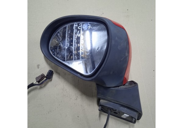 Дзеркало ліве, Peugeot 207, 5+4 контактів, 96806498XT