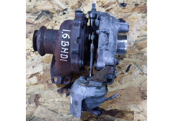 Турбіна 1.6 bluehdi, Пежо , Сітроен, 9804119380,GTD1244VZ,819872-1