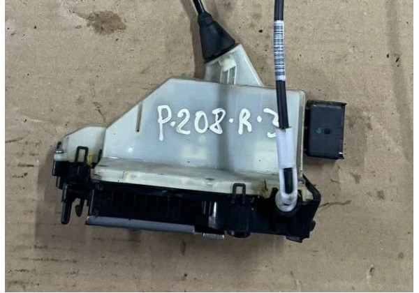 Замок задньої правої дверки Peugeot 208, 2008, 6 контакт, 9688080980