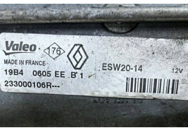 Стартер Renault, 1.6 DCi, 233000106R, 233001375R, 233007802R