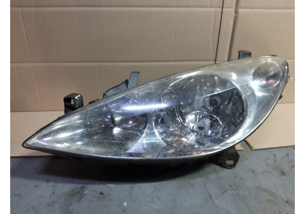 Фара передня ліва Peugeot 307, 01-05, 9634369580, 6204Z3, 89309075, паяні кріплення *