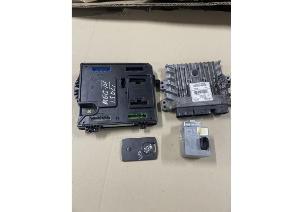 Комплект запалювання, комп'ютер Рено Меган 3 1.5 dci, S180098201, 284B13640R, 237100914R, 237101715R