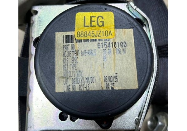 Ремінь безпеки задній лівий Renault Koleos, 08-16, 88845JZ10A, 888415292R, 615410100, 6097148