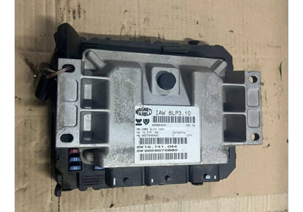 Комплект запалювання, ЕБУ, комп'ютер Peugeot 407, 2.2 16V, 9658676880, 9657649480, 16.575.184, 16.741.044, 9655708480
