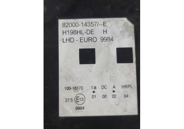 Фара ліва Renault Vel Satis,ксенон,8200014357