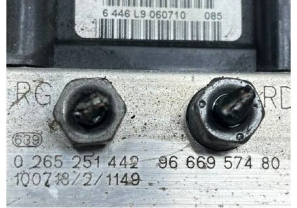 Блок ABS Peugeot 308, T7, 07-13, 9666957480, 0265251442