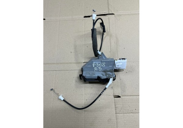 Замок задньої правої дверки Peugeot 308, T7, 07-13, 6 pin, 9138Q8, 9800617480, 567164