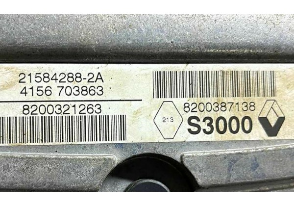 Комплект запалювання, ЕБУ, комп'ютер Renault Megane 2, Scenic 2, 1.4 16V, 8200321263, 8200387138, 8200309689, S118400120 D
