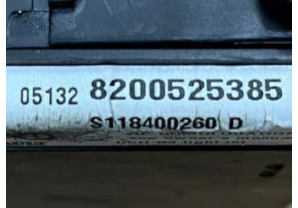 Комплект запалювання, ЕБУ, комп'ютер, Renault Megane 2, Scenic 2, 1.6 16V, 8200321263, 8200387138, 8200525385, S118400260 D