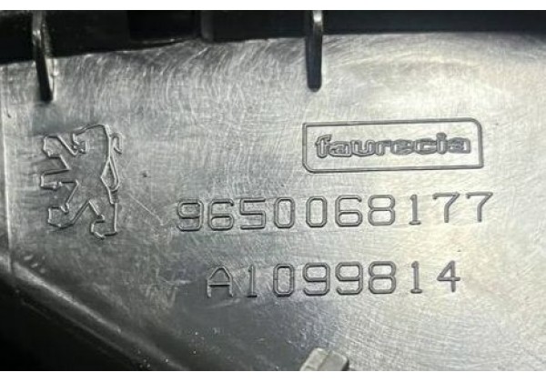 Дефлектор обдуву салона центральний Peugeot 207, 8265V0, 9650068177