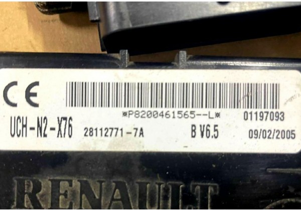 Комплект запалювання, ЕБУ, комп'ютер Renault Clio 2, Kangoo, 1.6 16V, 8200396037, 8200326375, S118301124 A, 8200461565 