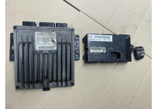 Комплект запалювання, ЕБУ, комп'ютер Renault Clio 2, Kangoo, 1.5 DCi, 8200309910, 8200129109, 8200094768